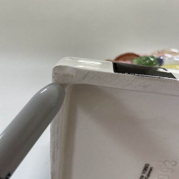 Vintage FITZ & FLOYD Napkin or Letter Holder 1993 RETRO Farmhouse Country - Picture 7 of 9